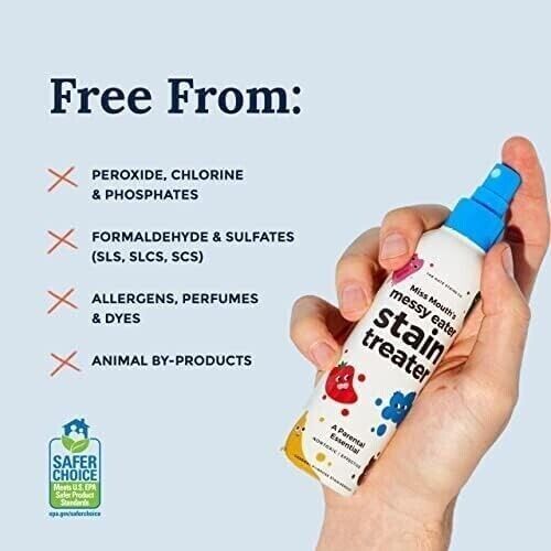 Miss Mouth'S Messy Eater Stain Treater Spray - 4Oz 2 Pack Stain Remover -Newborn