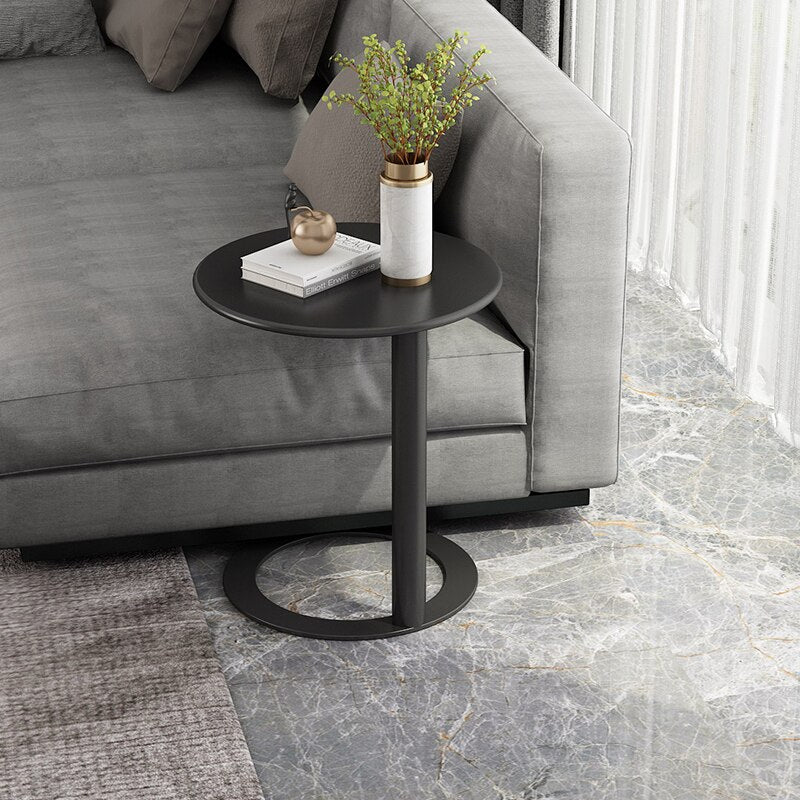 Stainless Steel Round Side Table 