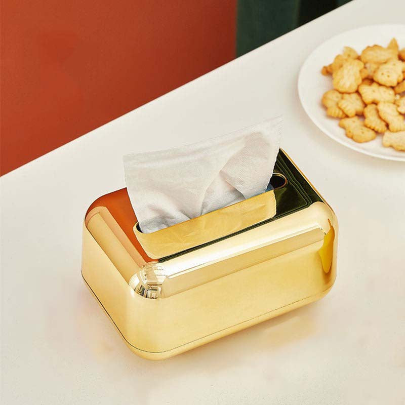 Metallic Finish Napkin Holder