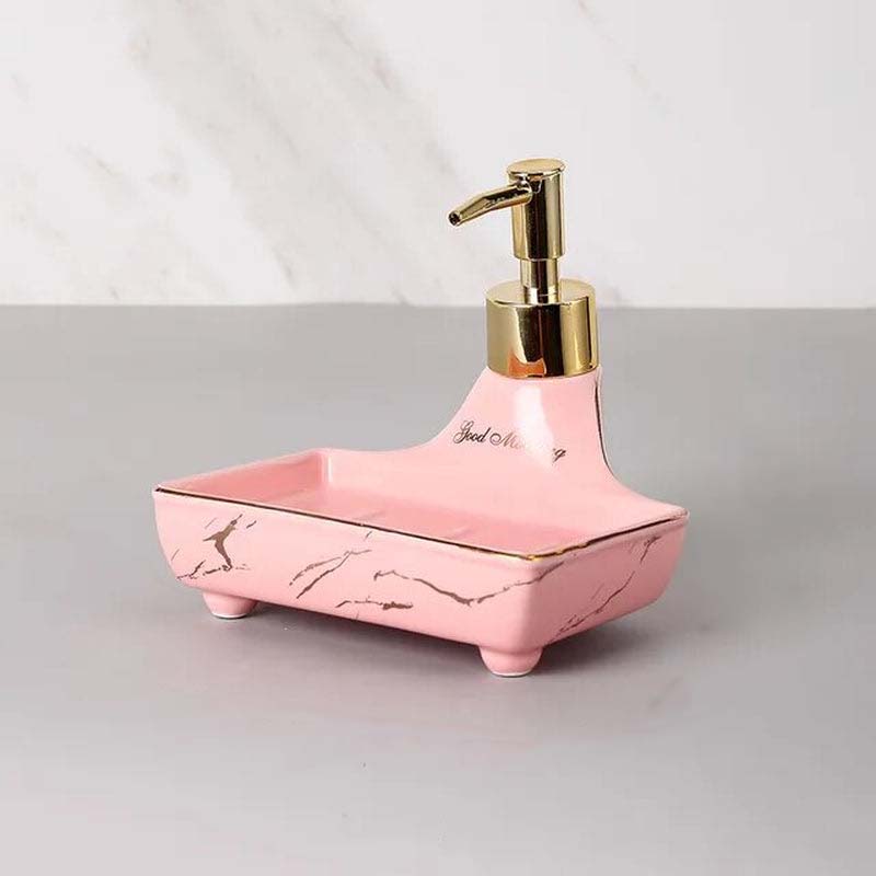 Multifunctional Ceramic Soap Dispenser