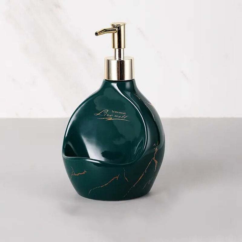 Multifunctional Ceramic Soap Dispenser